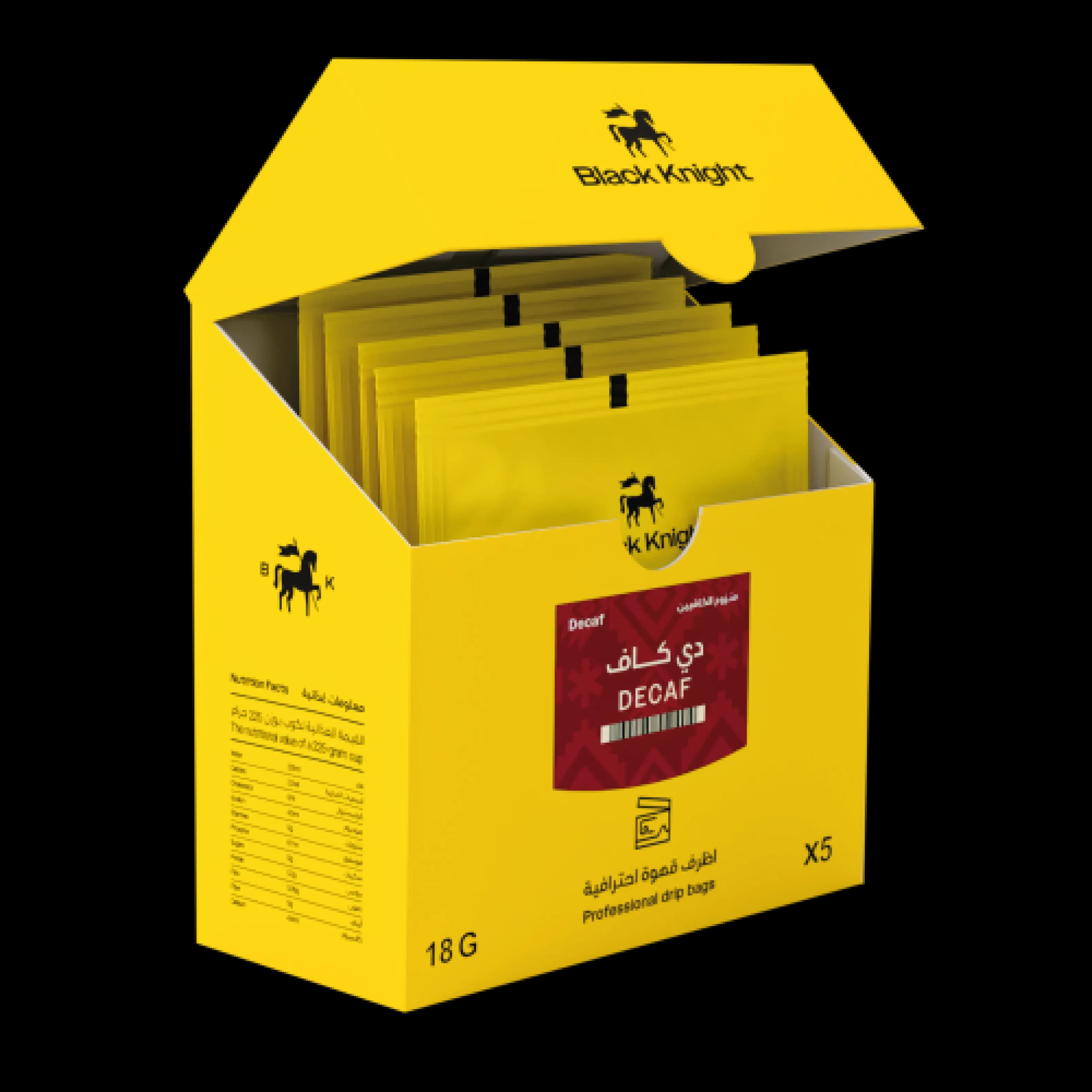 Decaf Drip bags - Colombia - Black Knight